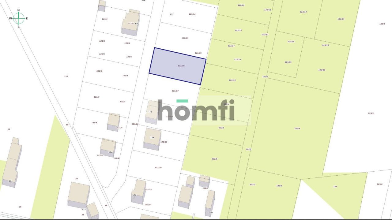 Picturesque building plot 1260m2 - Ділянка - Продаж - Pabianicki, Lutomiersk / Stanisławów Stary