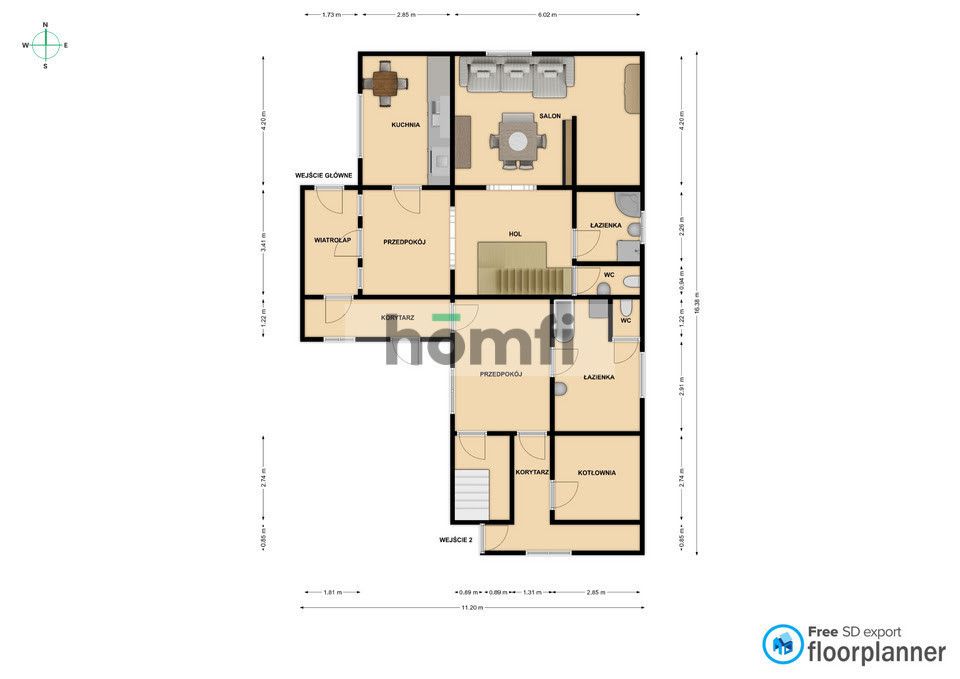 Large house for sale - Chycza - House - Sale - Włoszczowski, Radków / Chycza