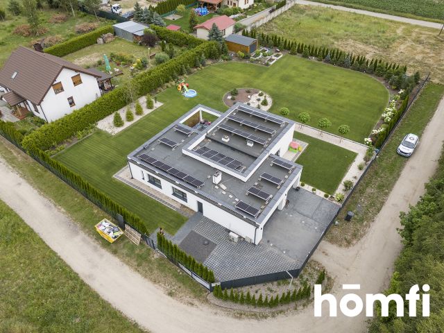 Modern house with large plot and renewable energy! - Дім - Продаж - Wągrowiecki, Wągrowiec / Kobylec