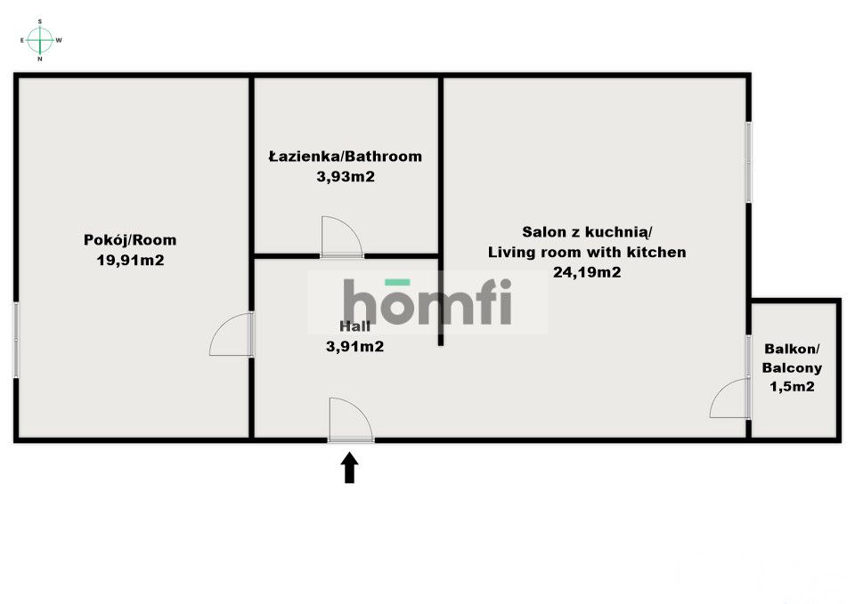 Mieszkanie w rynku|Bezpłatny parking |Wysoki sufit - Mieszkanie - Wynajem - Rzeszów, Śródmieście