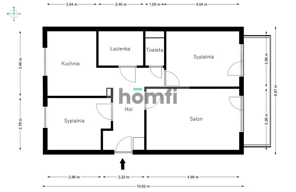 3-pokojowe mieszkanie - gotowe do zamieszkania - Mieszkanie - Sprzedaż - Zamość