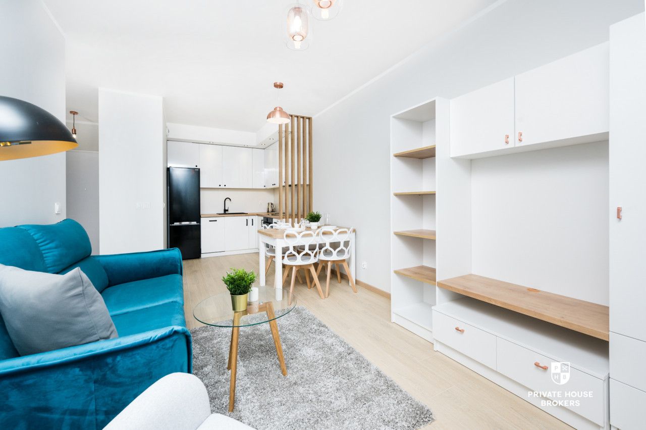 A spacious, two-room apartment at Wizjonerów Street - Apartment - Rent - Kraków, Krowodrza / Bronowice