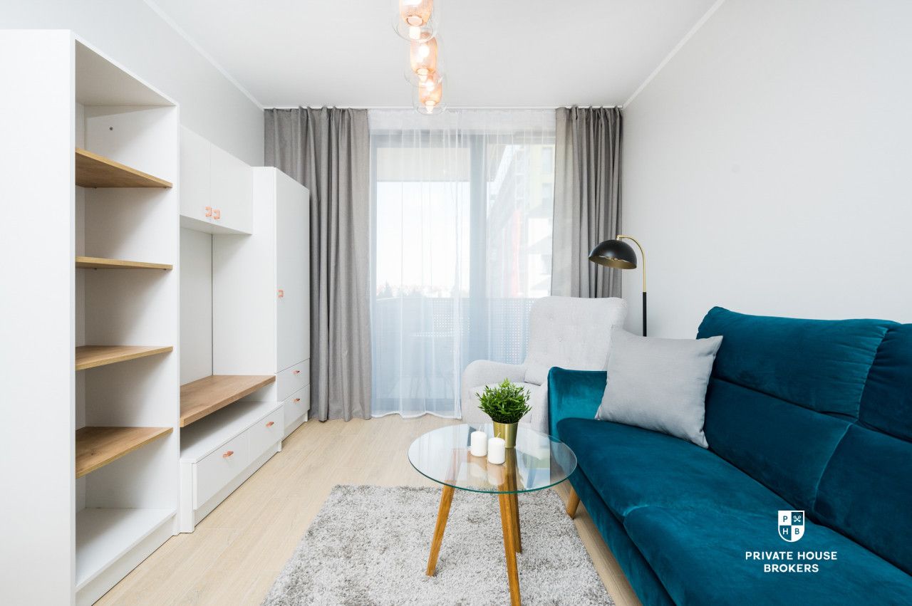A spacious, two-room apartment at Wizjonerów Street - Apartment - Rent - Kraków, Krowodrza / Bronowice