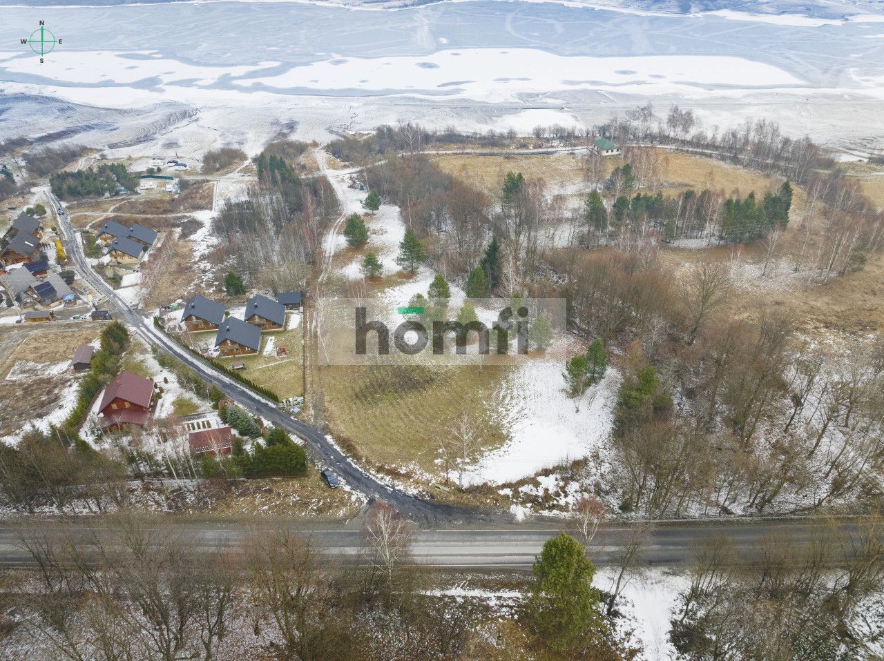 A unique investment plot with direct access to Lake Klimkowskie - Plot - Sale - Gorlicki, Ropa / Klimkówka