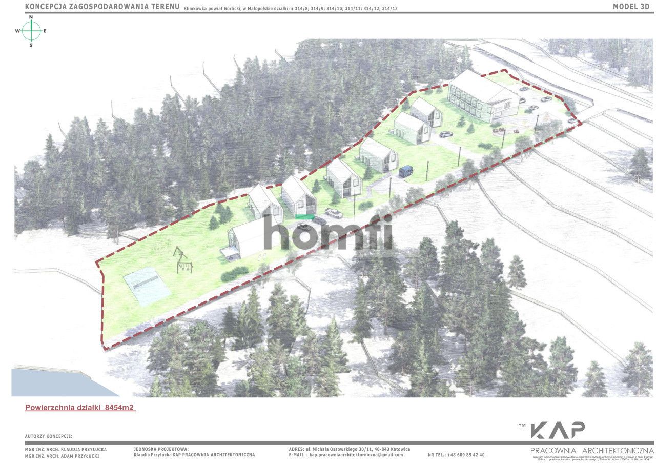A unique investment plot with direct access to Lake Klimkowskie - Plot - Sale - Gorlicki, Ropa / Klimkówka