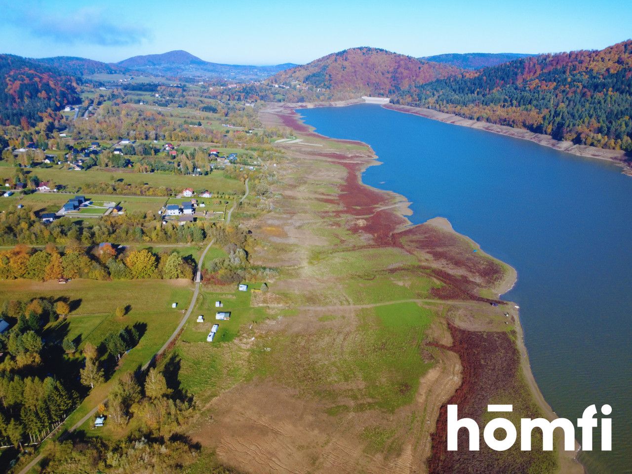 A unique investment plot with direct access to Lake Klimkowskie - Plot - Sale - Gorlicki, Ropa / Klimkówka