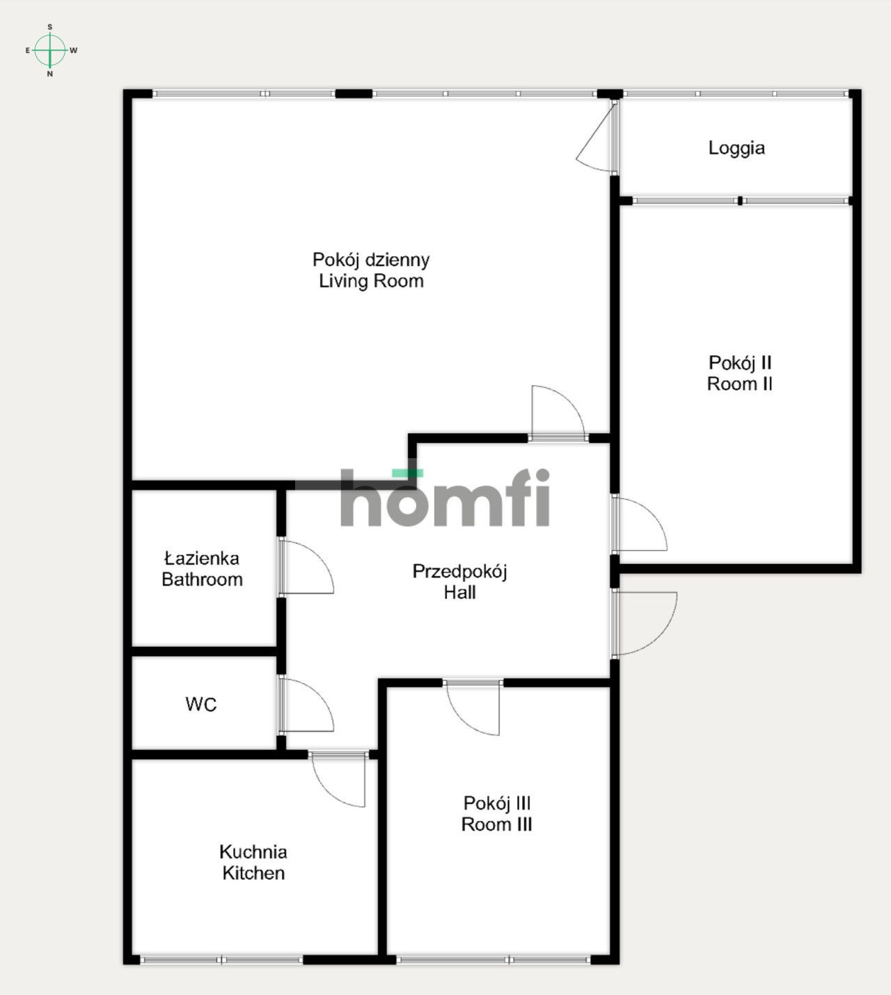 3-4 rooms I separate kitchen I loggia I parking I basement I green surroundings - Apartment - Sale - Wrocław, Krzyki