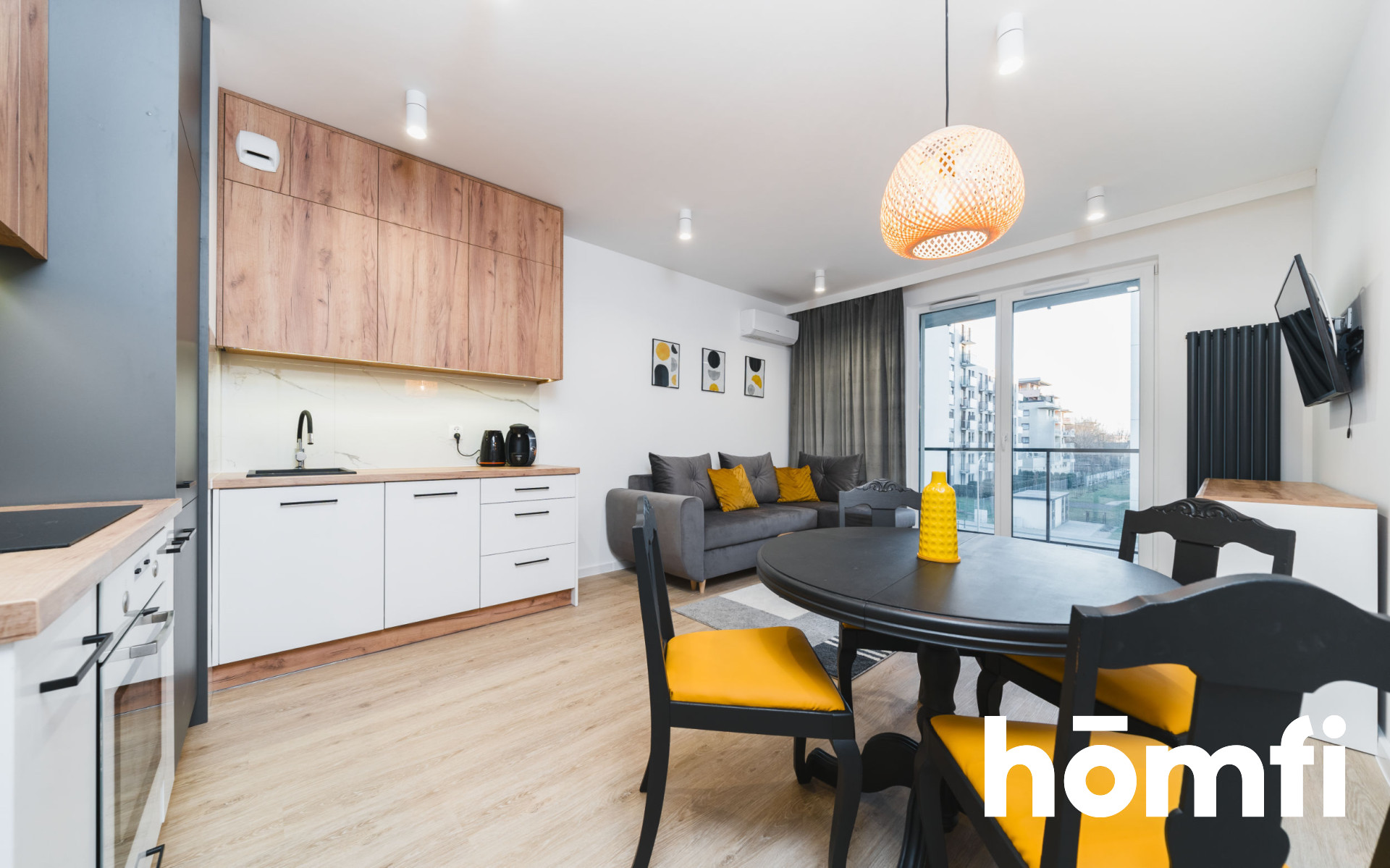 A 2-room apartment for rent (ul. Wrocławska) AIR CONDITION - Квартира - Оренда - Kraków, Krowodrza / Łobzów