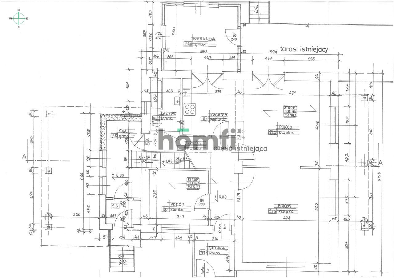 Detached house ready to move in on a plot of 1860 m2 near Warsaw, possibility of purchasing a second building plot of 1020 m2 - Дім - Продаж - Pruszkowski, Brwinów
