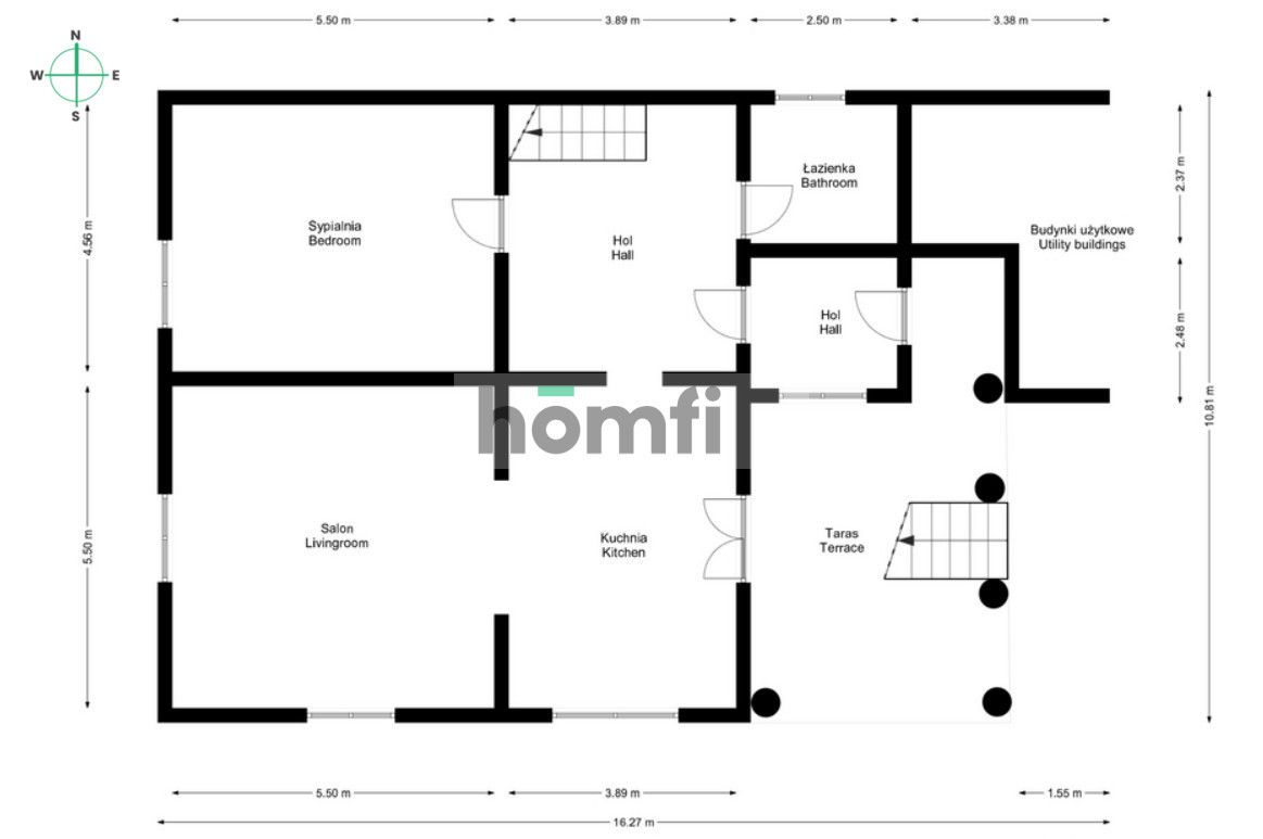 Original estate with historical soul, farm buildings and good looking plot - House - Sale - Radomski, Kowala / Młodocin Mniejszy