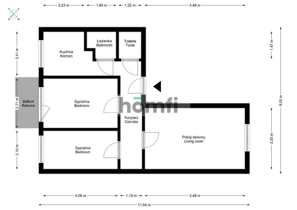 Mieszkanie inwestycyjne do remontu w centrum Radomia - Mieszkanie - Sprzedaż - Radom, Śródmieście