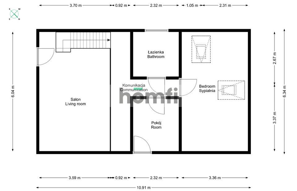 Klasyczny dworkiwy dom w leśnej okolicy z klimatyczną antresolą - Dom - Sprzedaż - Radom, Wincentów
