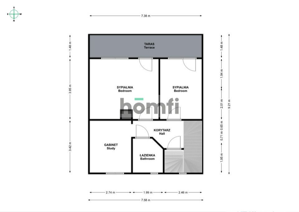 House for Rent | Serenada | 6 Rooms, Garage, and Garden | Kraków, Sabały St. - House - Rent - Kraków, Śródmieście / Prądnik Czerwony