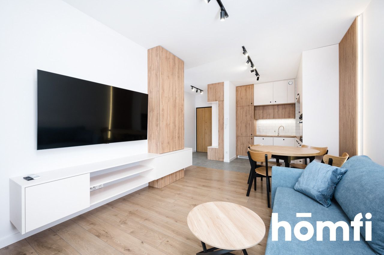 BRIGHT APARTMENT 2 ROOMS 41 M2 AIR CONDITIONING BALCONY WODNA STREET 34 - Apartment - Rent - Kraków, Podgórze / Płaszów