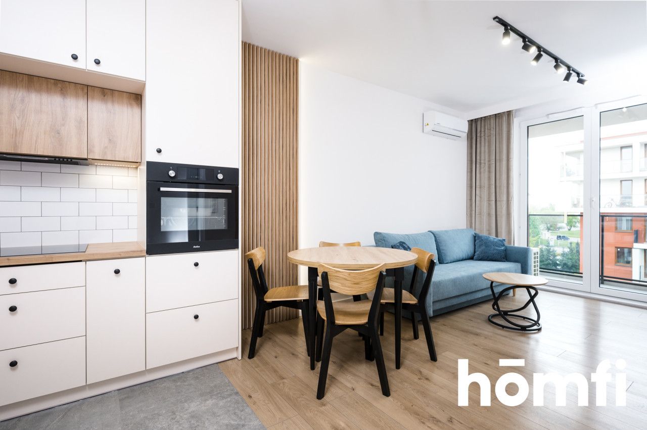 BRIGHT APARTMENT 2 ROOMS 41 M2 AIR CONDITIONING BALCONY WODNA STREET 34 - Apartment - Rent - Kraków, Podgórze / Płaszów