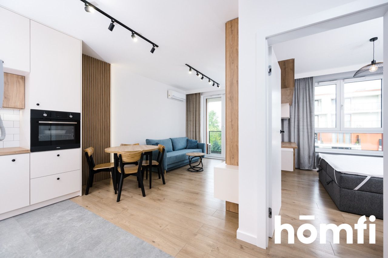 BRIGHT APARTMENT 2 ROOMS 41 M2 AIR CONDITIONING BALCONY WODNA STREET 34 - Apartment - Rent - Kraków, Podgórze / Płaszów