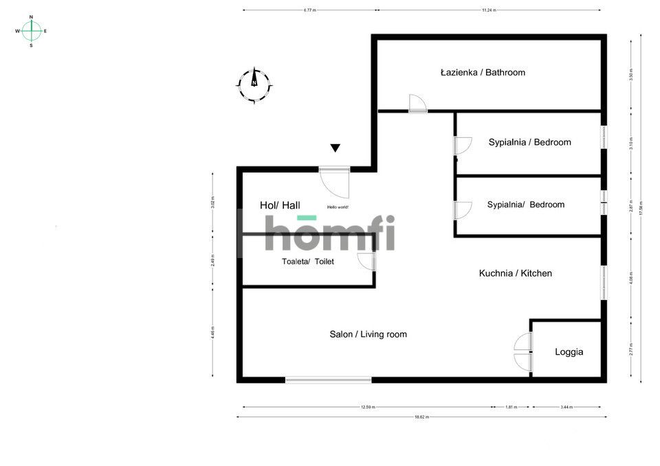 3 POKOJE | WYSOKI STANDARD | LEA RESIDENCE - Mieszkanie - Sprzedaż - Kraków, Krowodrza / Bronowice Małe