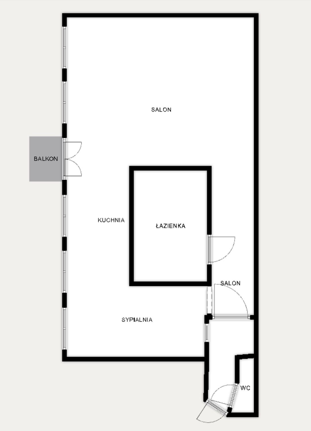 Przestronny Loft Apartament w Sercu Miasta - Mieszkanie - Sprzedaż - Łódź, Polesie