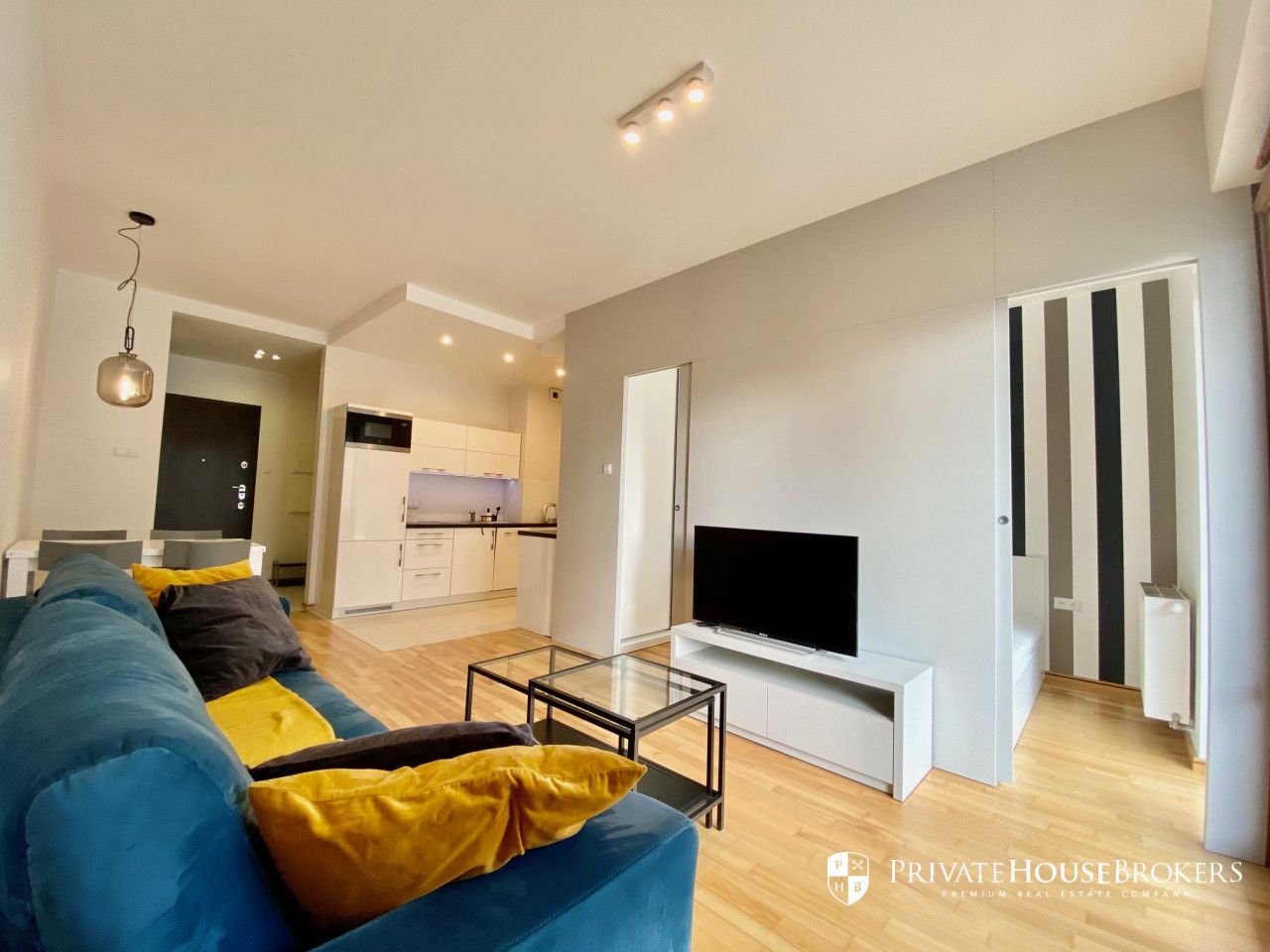 VISTULA TERRACE 40m2 - Apartment - Rent - Kraków, Śródmieście / Grzegórzki