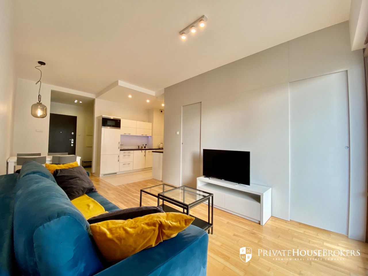 VISTULA TERRACE 40m2 - Apartment - Rent - Kraków, Śródmieście / Grzegórzki