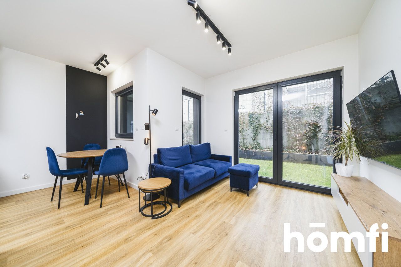 Dwupokojowe mieszkanie z ogródkiem w inwestycji Apartamenty Wybickiego - Mieszkanie - Sprzedaż - Kraków, Krowodrza