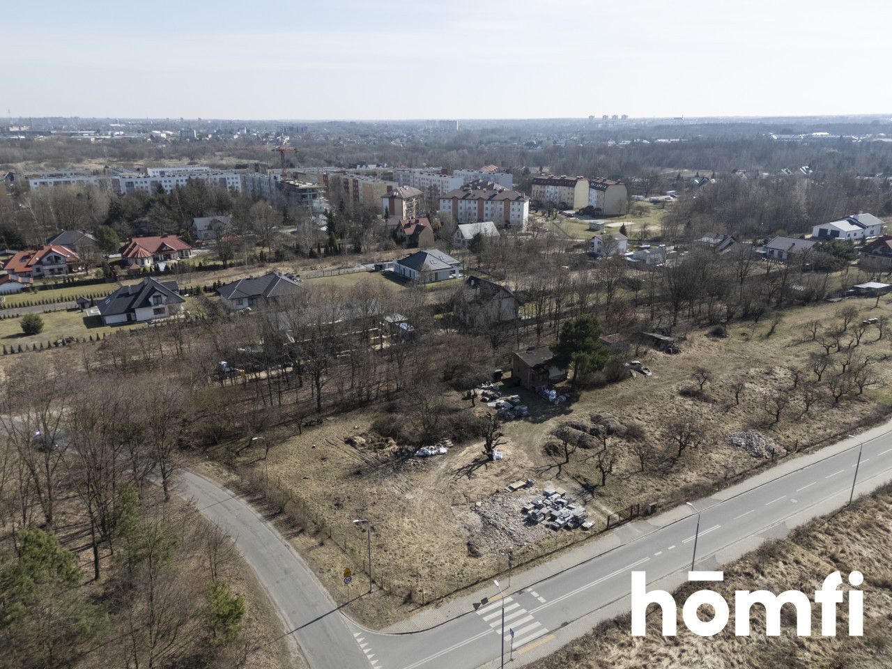 Ul. Skrajna | Warunki Zabudowy | budowa 5 domów - Działka - Sprzedaż - Radom, Wośniki