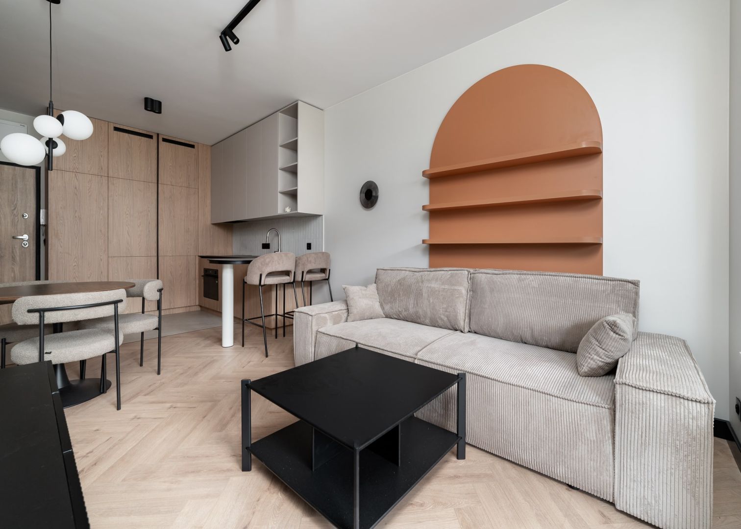 Modern apartment 38.40 m² | Terrace and green roof - Квартира - Продаж - Łódź, Polesie