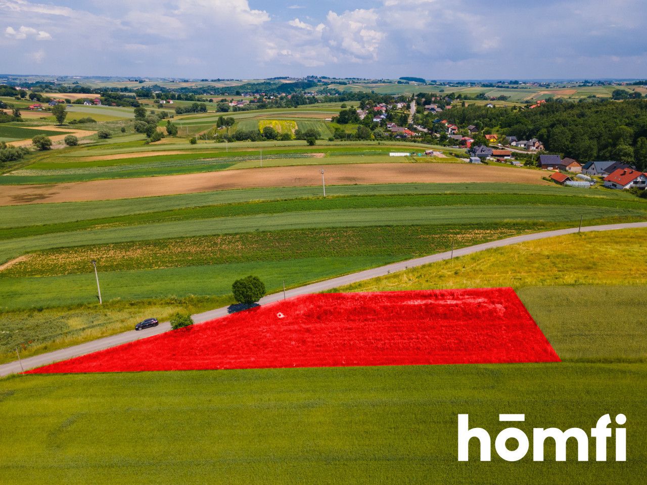 Sprawdzona działka budowlana w spokojnej okolicy tuż przy lesie - 30min od Krakowa - Działka - Sprzedaż - Proszowicki, Koniusza / Zielona