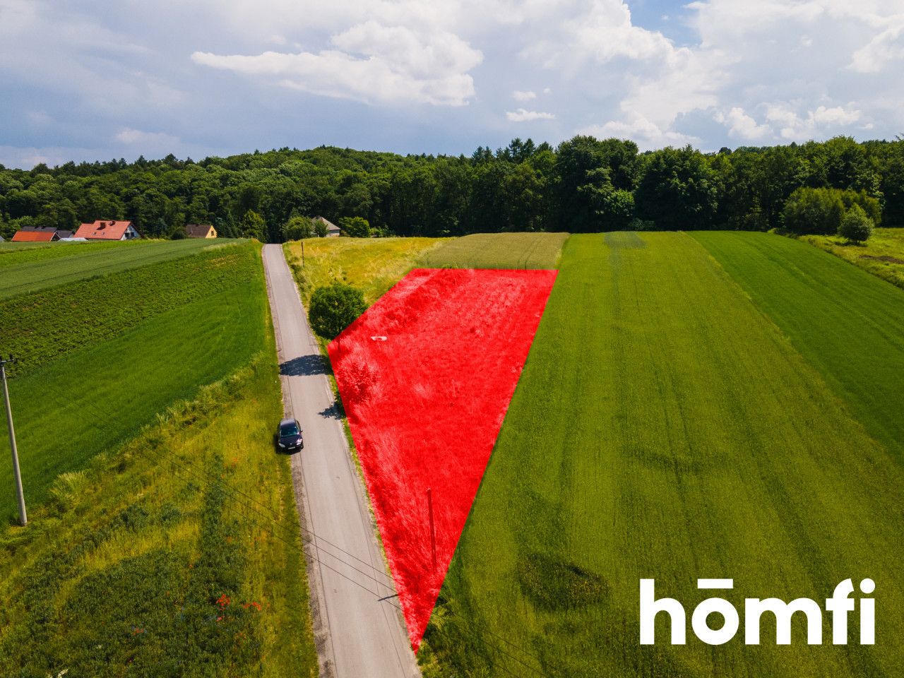 Sprawdzona działka budowlana w spokojnej okolicy tuż przy lesie - 30min od Krakowa - Działka - Sprzedaż - Proszowicki, Koniusza / Zielona