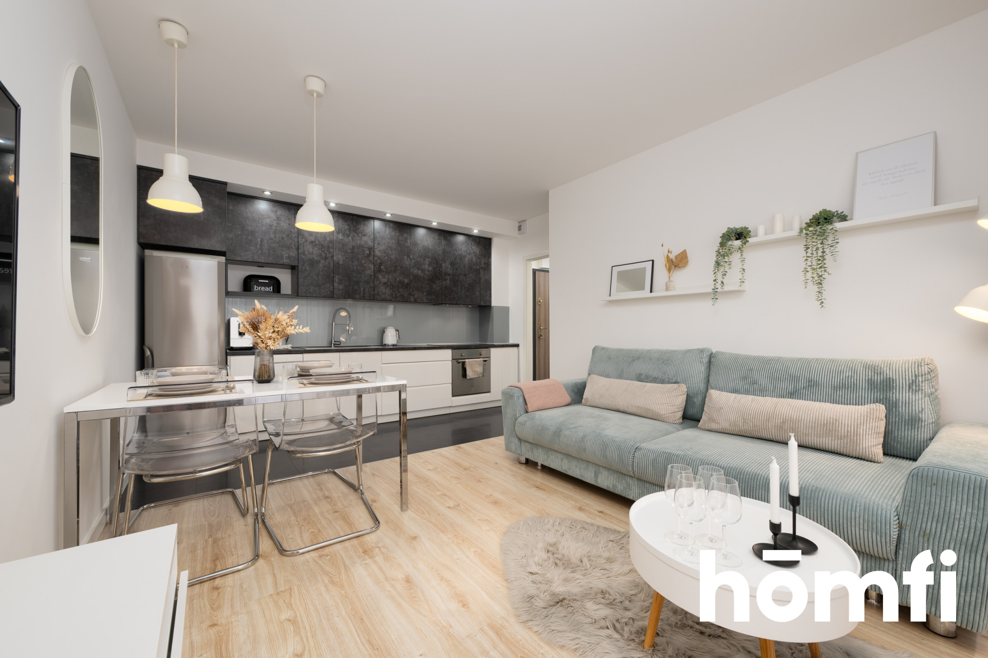 3 pokojowe mieszkanie z balkonem na wynajem. - Mieszkanie - Wynajem - Wrocław, Stare Miasto / Szczepin