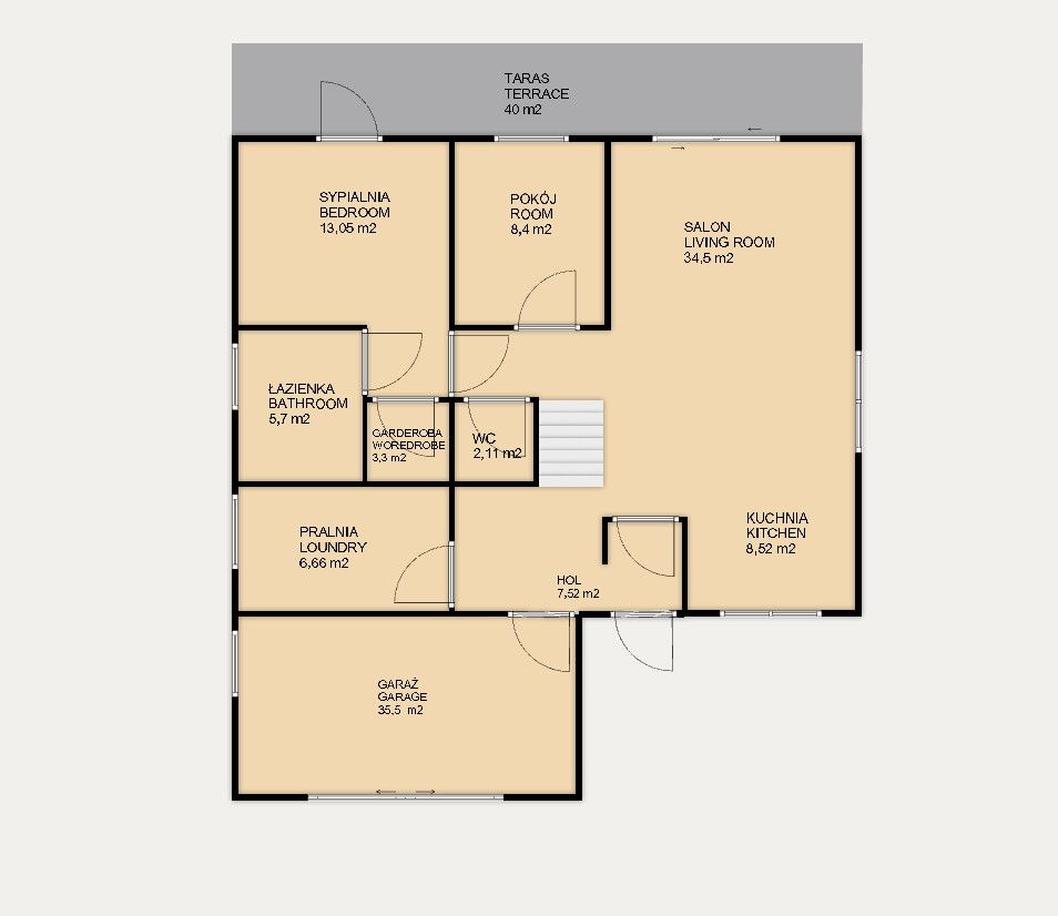 Dom w Myśliszewicach – nowoczesny, energooszczędny - Dom - Sprzedaż - Radomski, Jedlnia-Letnisko / Myśliszewice