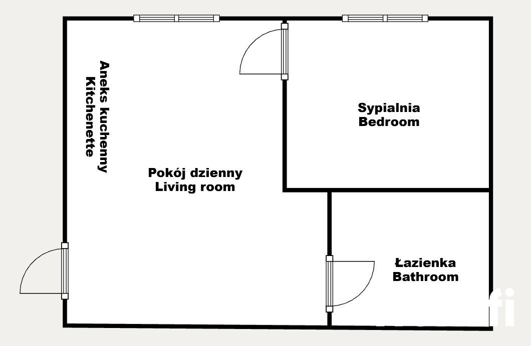 JESIONOWA | 2 pokoje, parking, klimatyzacja - Mieszkanie - Wynajem - Wrocław, Krzyki / Tarnogaj