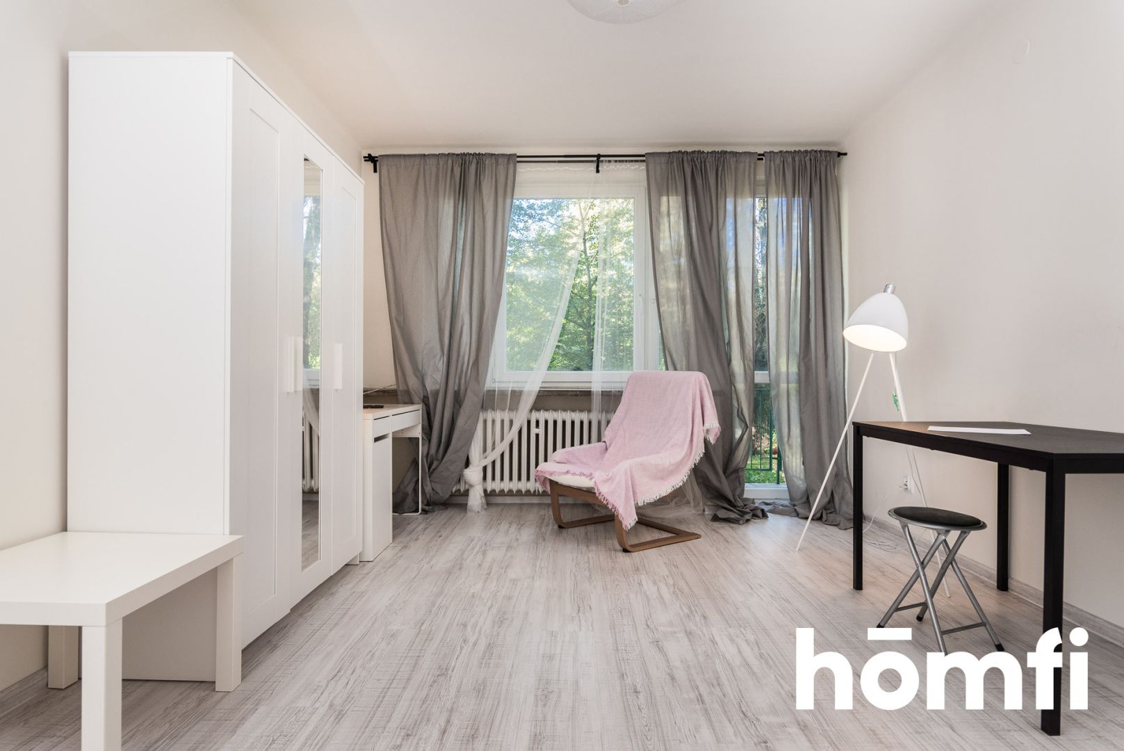 Przytulne 35m studio z balkonem ul. Dunin-Wąsowicza - Mieszkanie - Wynajem - Kraków, Krowodrza / Zwierzyniec