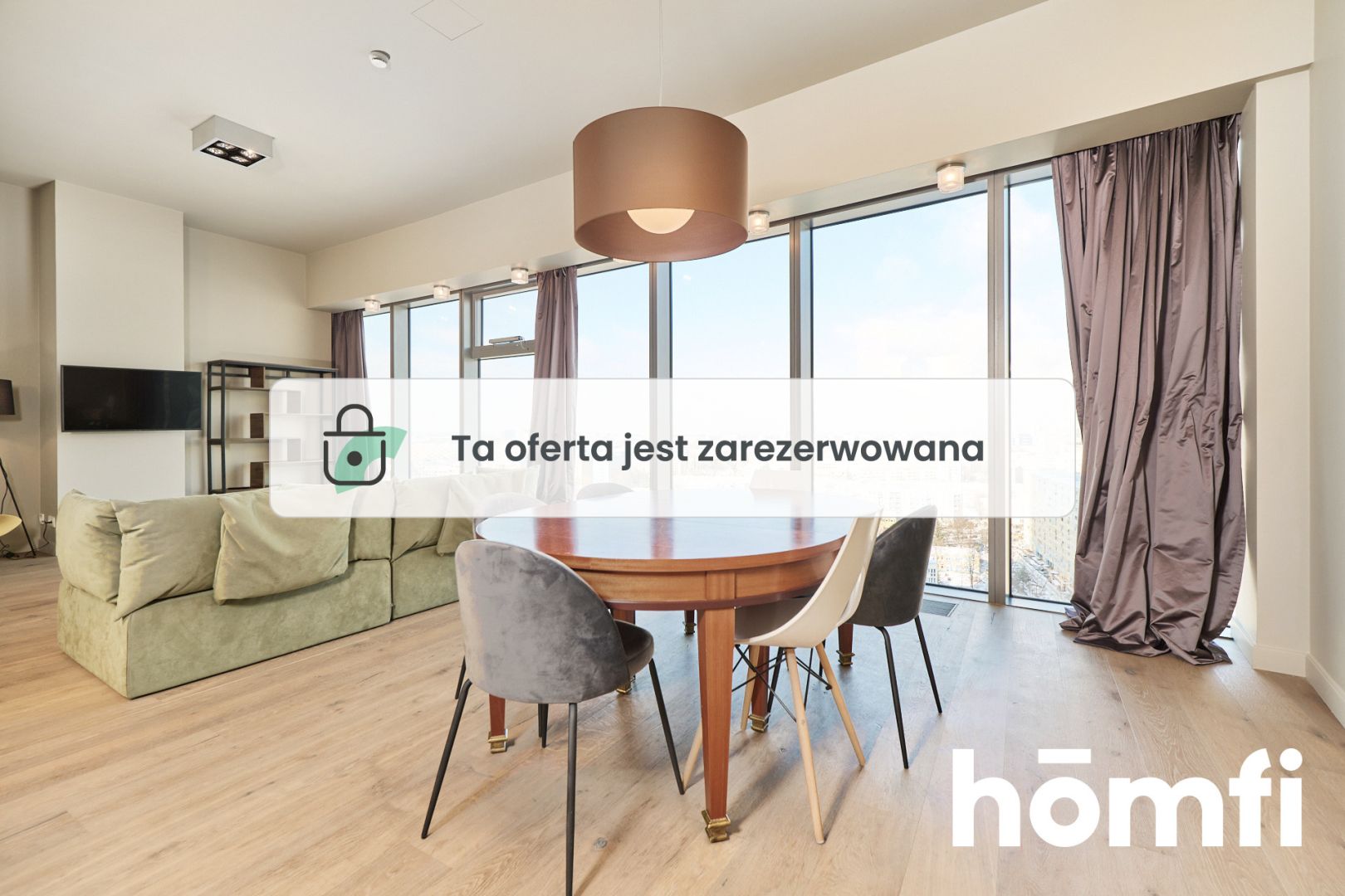 Apartament Sky Tower | 3 pokoje, 107m2, 12 piętro - Mieszkanie - Wynajem - Wrocław, Krzyki