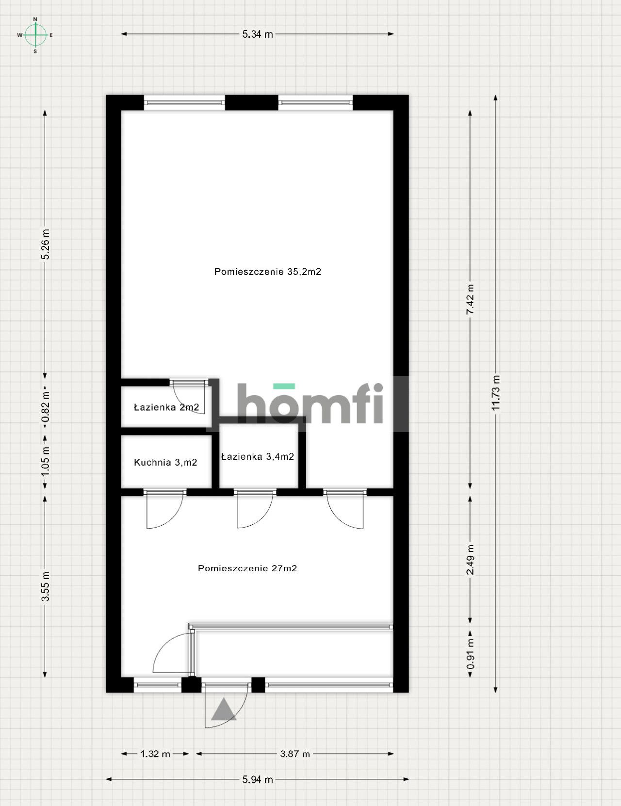 New pric| Commercial unit with tenant| Investment - Комерційне приміщення - Продаж - Warszawa, Ursynów