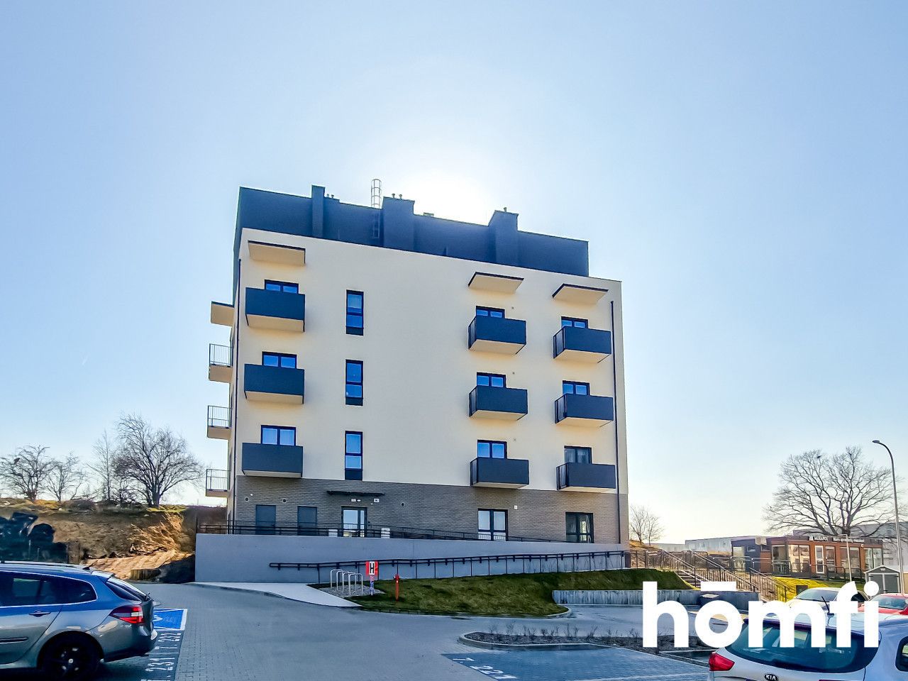 New 2-room apartment with balcony and parking - Квартира - Оренда - Gdańsk, Orunia Górna