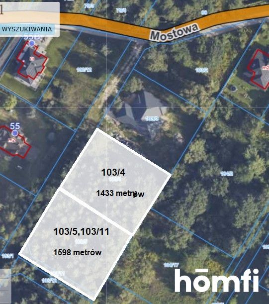 3 działki | ul.Kończycka/Mostowa | Świetna okolica - Działka - Sprzedaż - Radom, Kończyce