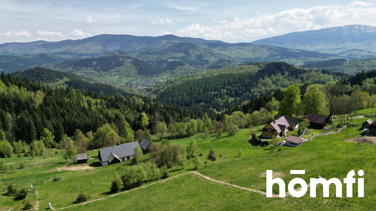 Wyjątkowa działka budowlana z panoramicznym widokiem - Działka - Sprzedaż - Suski, Zawoja