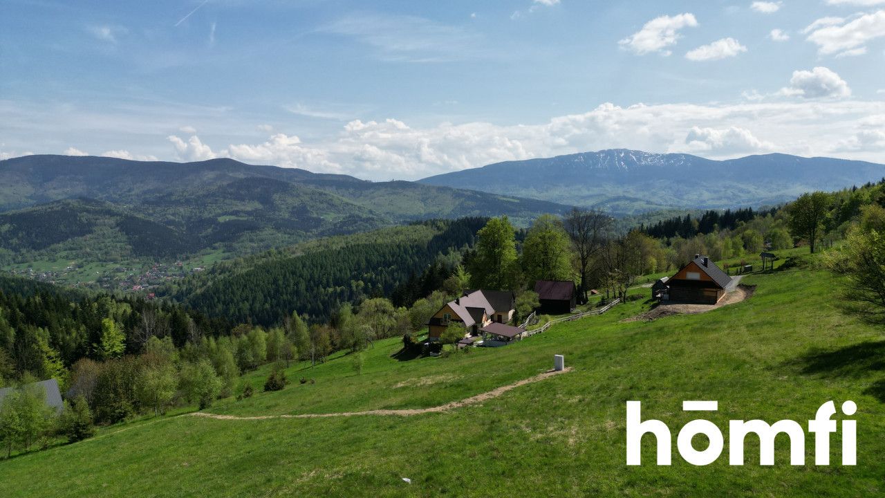 Wyjątkowa działka budowlana z panoramicznym widokiem - Działka - Sprzedaż - Suski, Zawoja