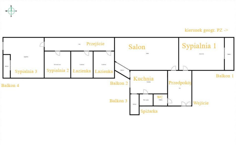 4 - ROOM APARTMENT, BYTOM - Квартира - Продаж - Bytom, Centrum