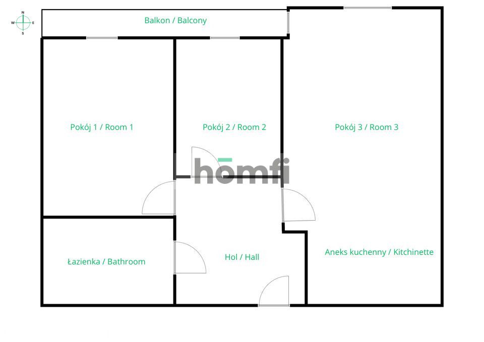 3-bedroom apartment in the heart of the city - Apartment - Rent - Gdańsk, Stare Przedmieście