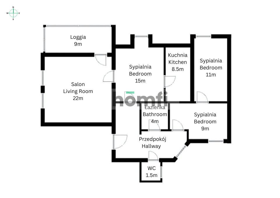 4-room apartment in the heart of Sopot - Квартира - Продаж - Sopot, Górny