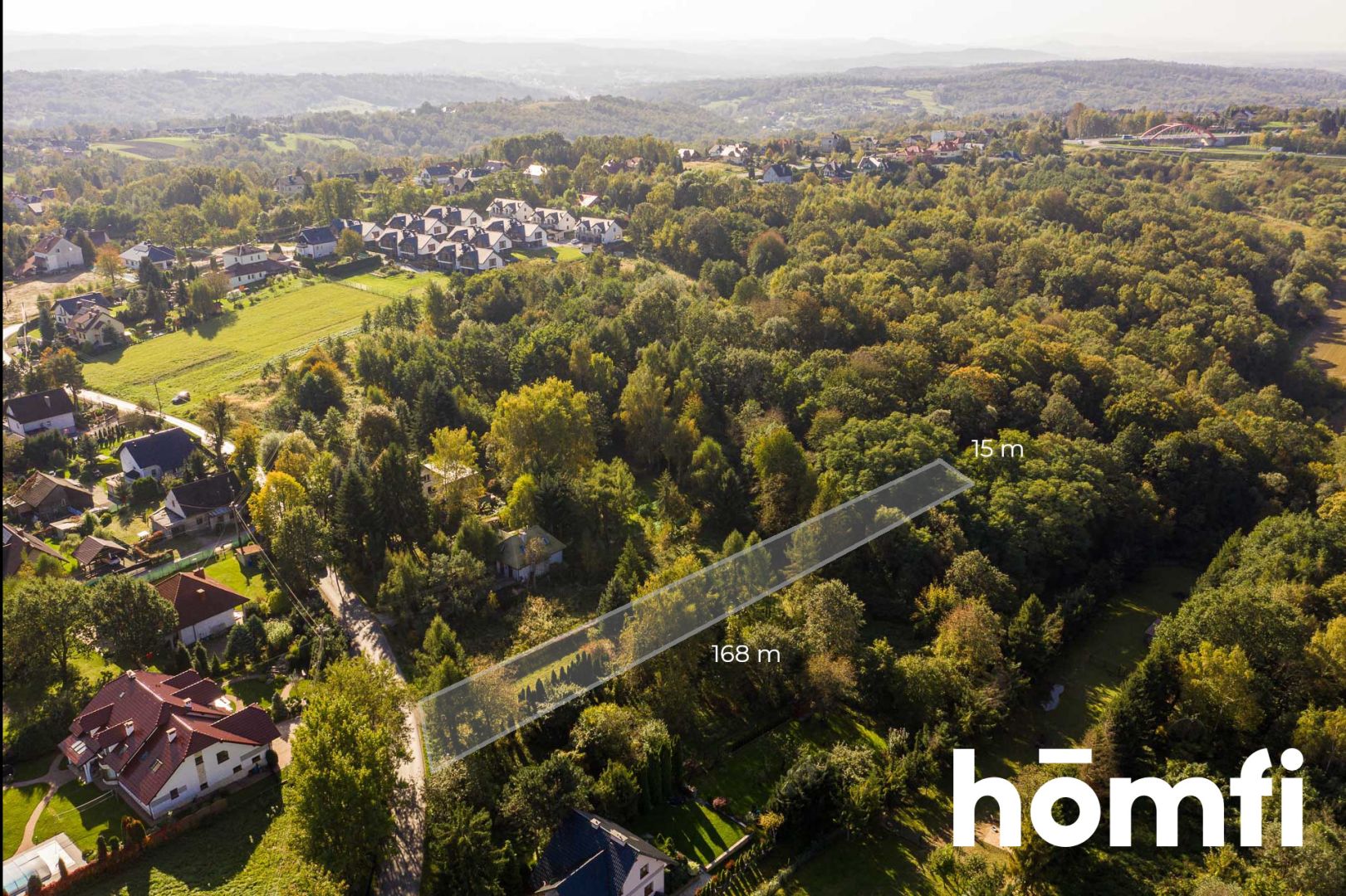 A charming construction and forest plot in Mogilany - Plot - Sale - Krakowski, Mogilany