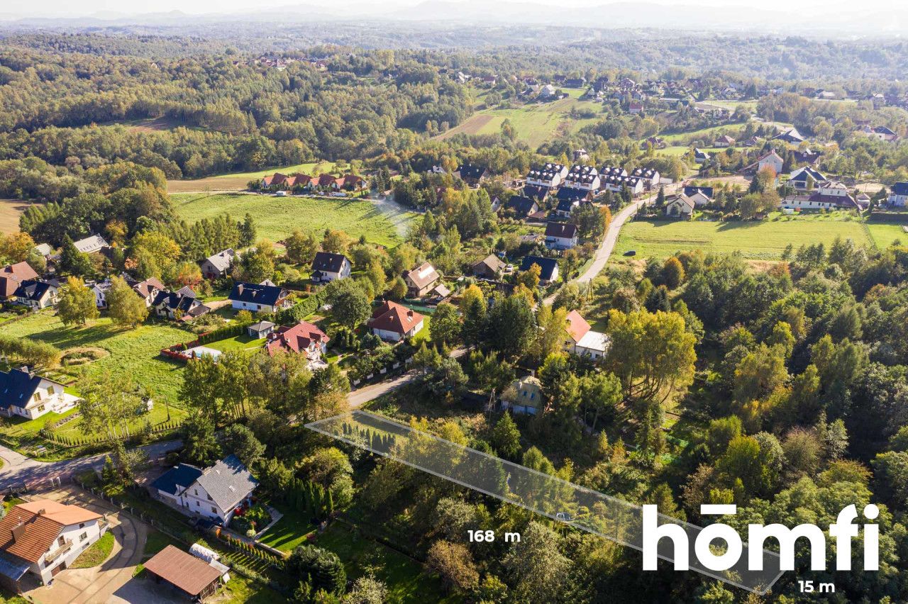 A charming construction and forest plot in Mogilany - Plot - Sale - Krakowski, Mogilany