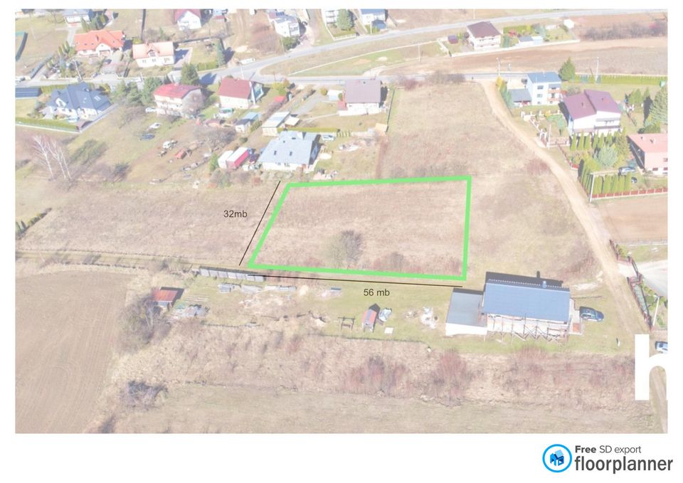 działka budowlana w centrum Balina ( Chrzanów) - Działka - Sprzedaż - Chrzanowski, Chrzanów / Balin Mały