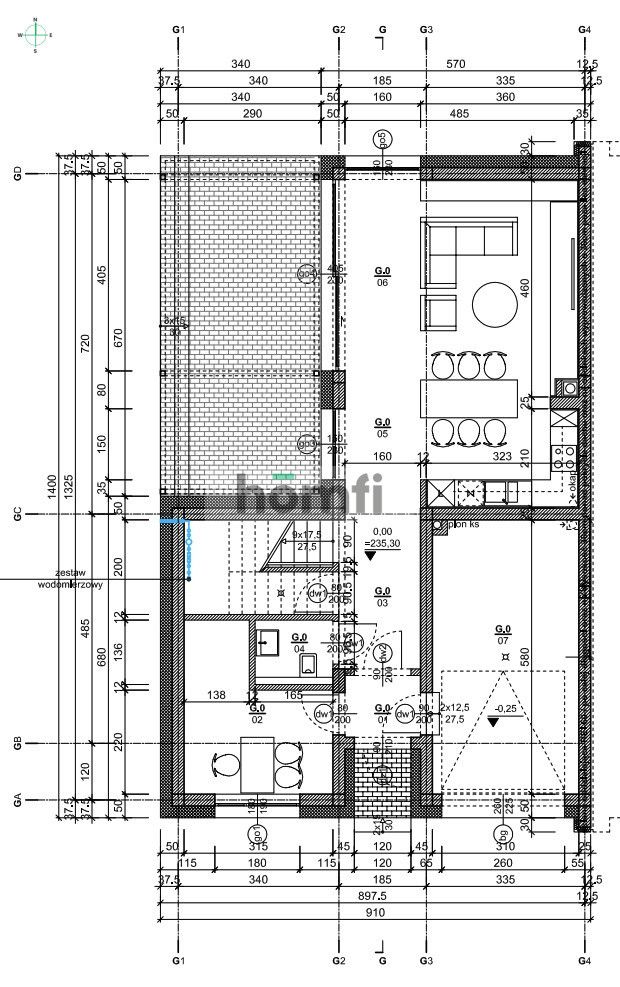 Dom z garażem i tarasem w Tyczynie – 144 m² + poddasze, zamknięte osiedle - Dom - Sprzedaż - Rzeszowski, Tyczyn