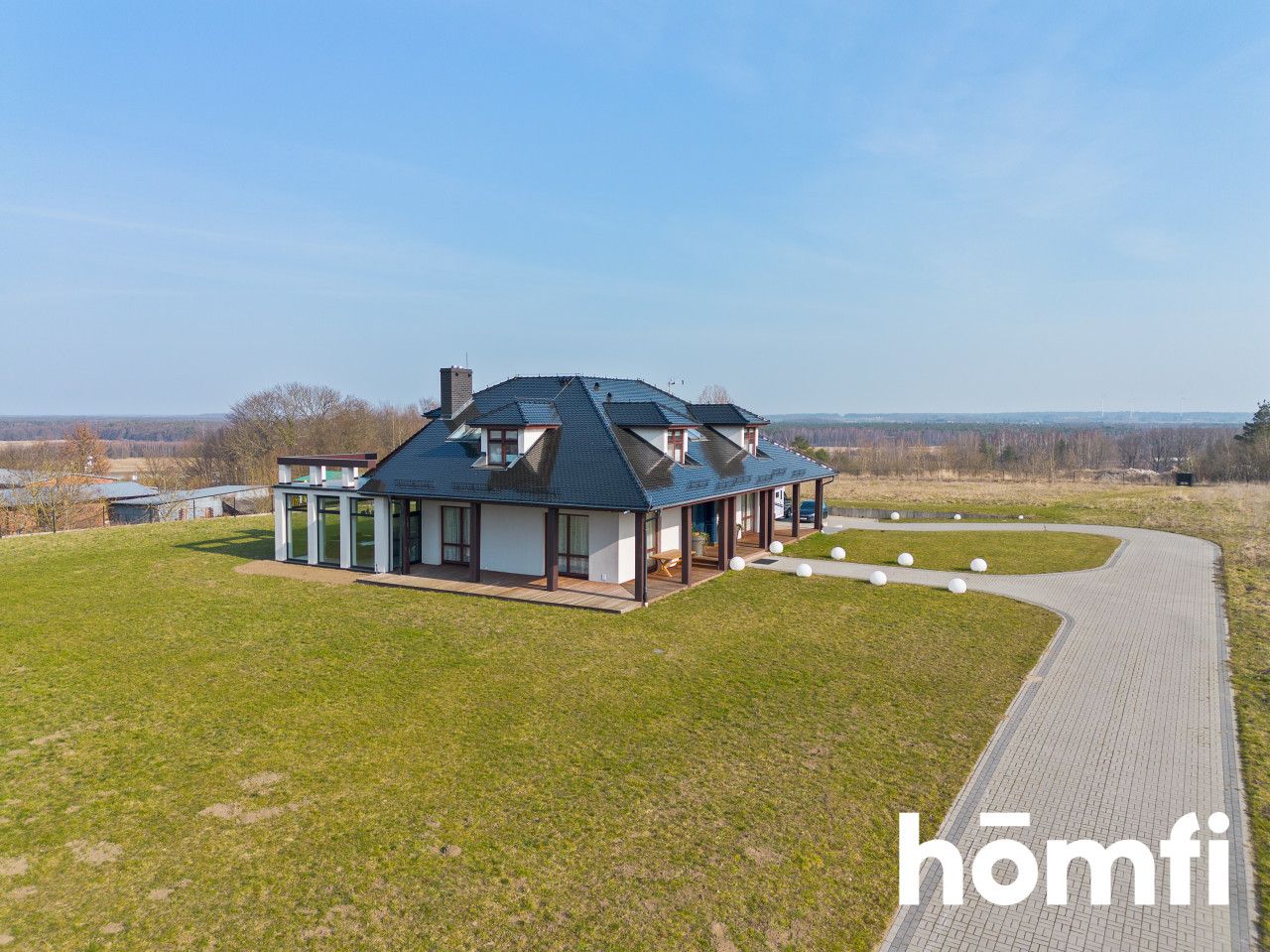 440m2, działka 4255m2 na Wzgórzu, widok panorama - Dom - Sprzedaż - Koszalin