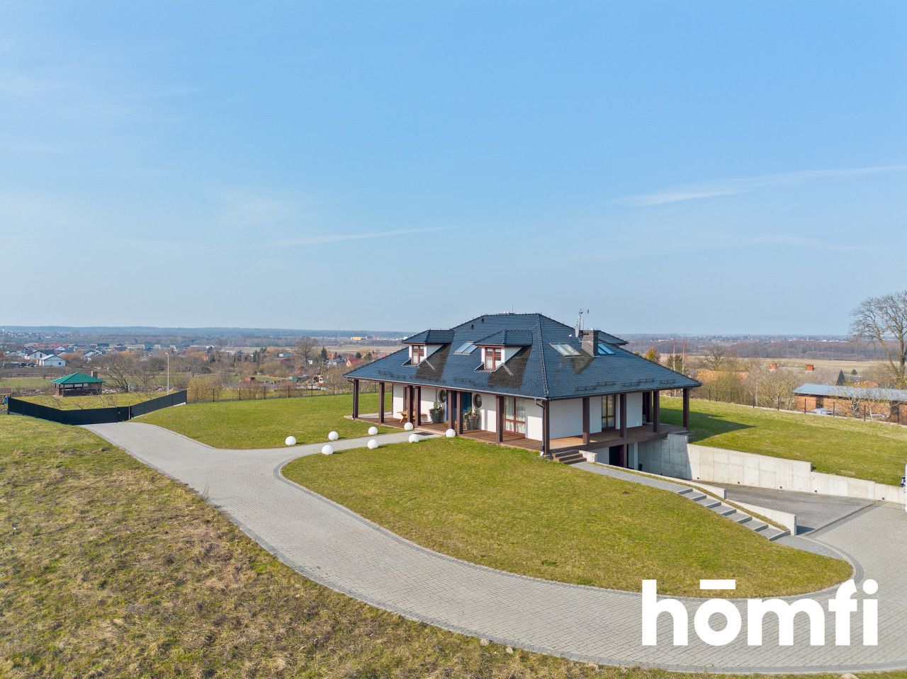 440m2, działka 4255m2 na Wzgórzu, widok panorama - Dom - Sprzedaż - Koszalin