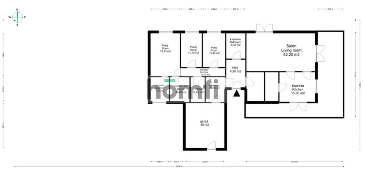 Nowoczesny dom jednorodzinny z terenem rolnym - Dom - Sprzedaż - Krapkowicki, Gogolin / Obrowiec