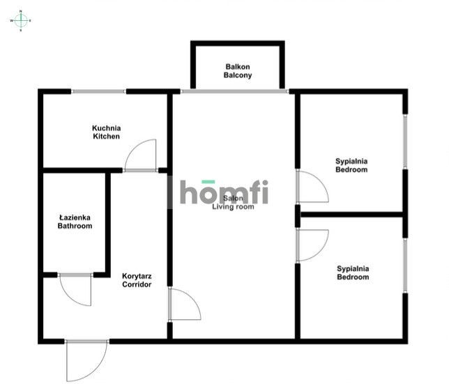 A very practical and spacious apartment in a great location for sale - Квартира - Продаж - Poznań, Jeżyce / Sołacz